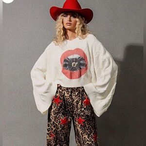 Dressed in LALA Hypnotize Me Cable Knit Sweater